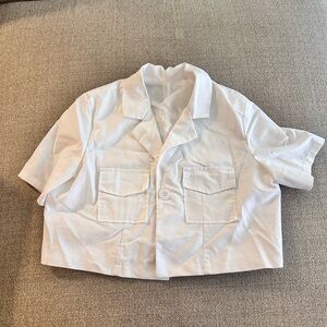 cute cropped blazer jacket